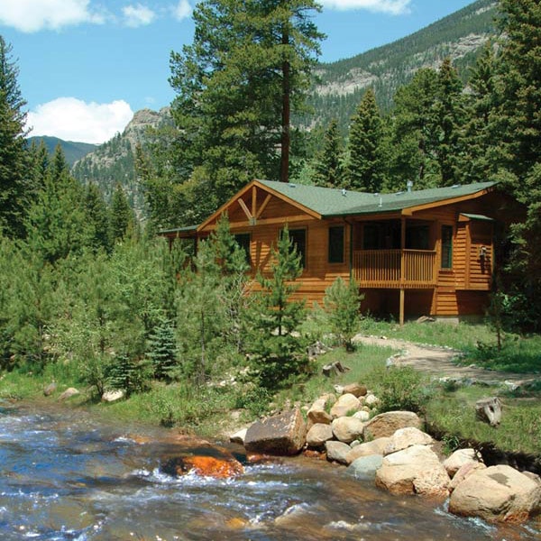 Evergreens On Fall River Estes Park Cabins