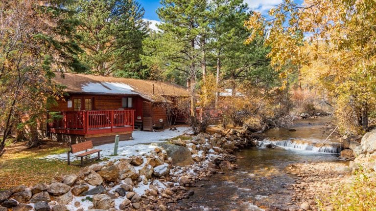 Streamside On Fall River 21 Estes Park Cabins In A Gorgeous Setting