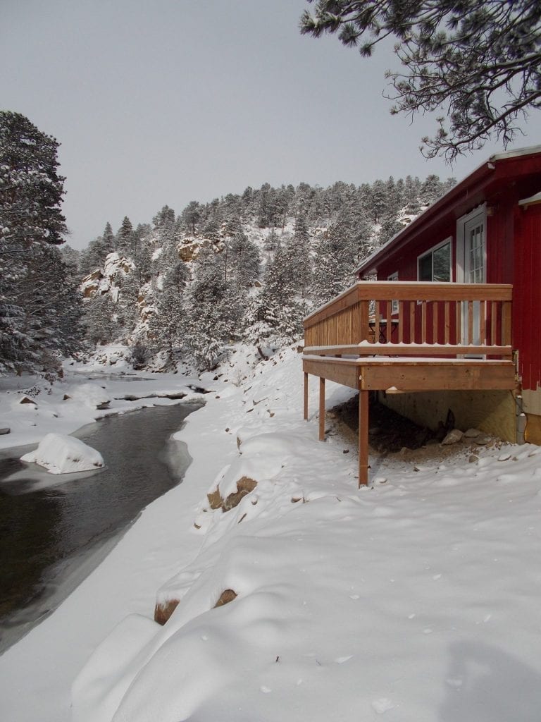 Wendy's Canyon Cottages on the Big Thompson below Estes Park