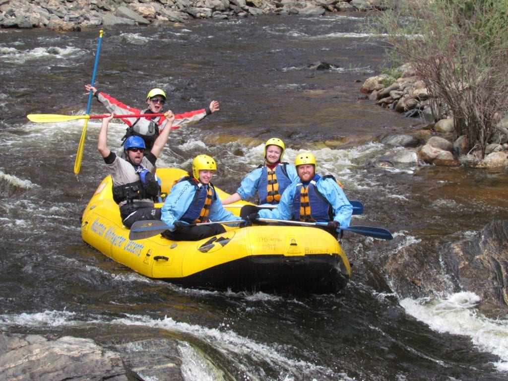 White Water Rafting Colorado Adventure Estes Park