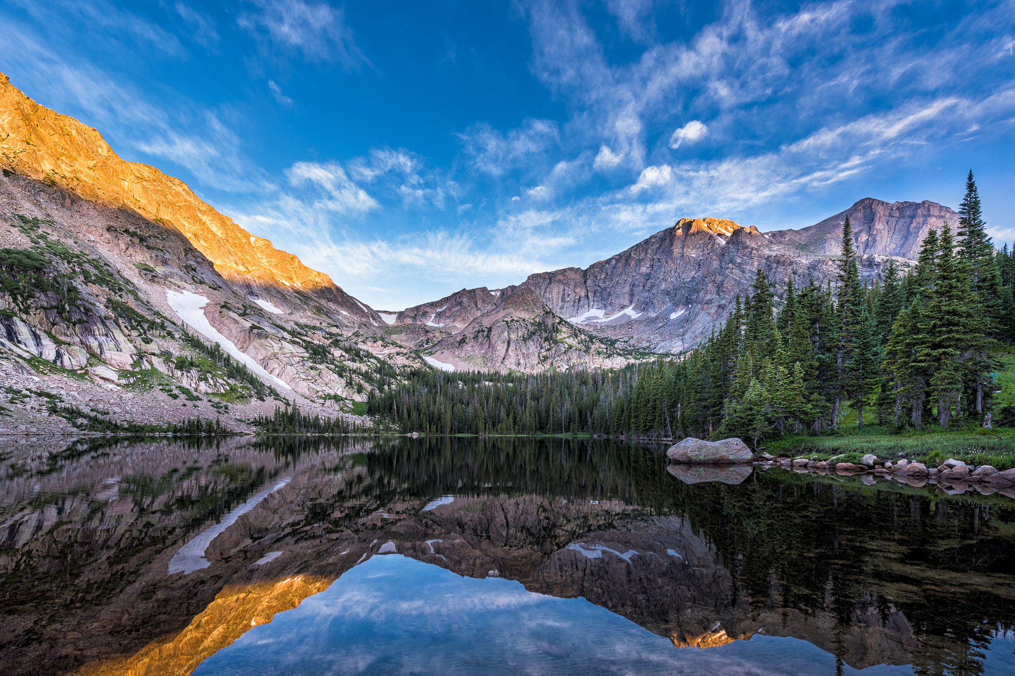 Backpacking in Rocky Mountain National Park - Estes Park