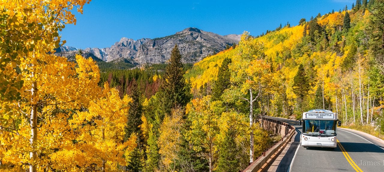 Free Shuttle Buses - Estes Park and Rocky Mountain National Park